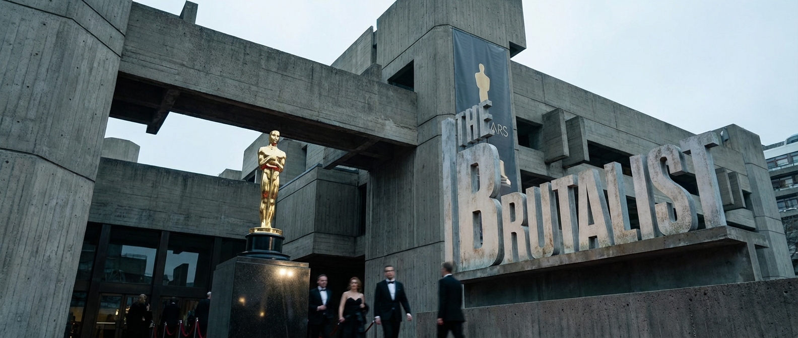 The Brutalist's Oscar Moment: When Hollywood Finally Met Architecture (And Sort of Understood It)