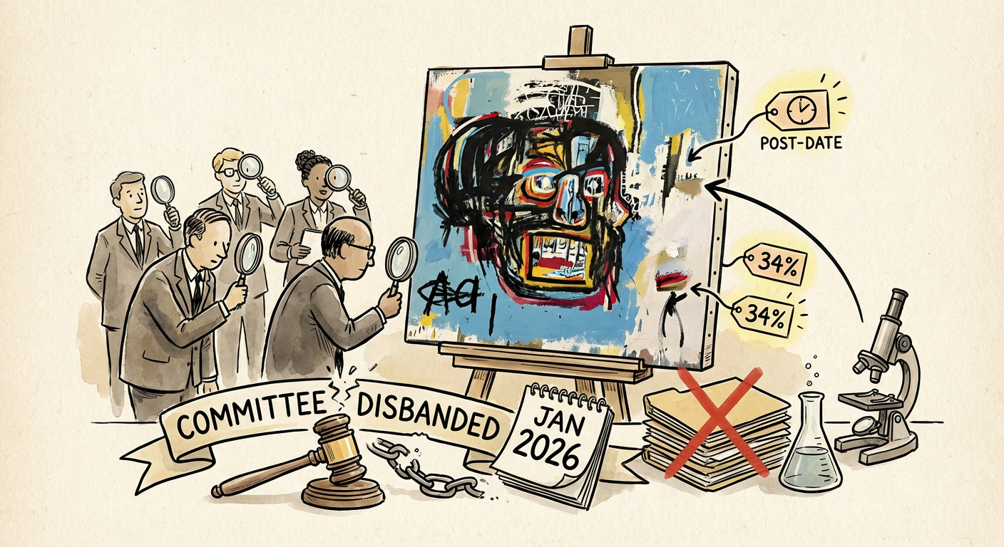 Illustration for When Science Crashes the Basquiat Party: Why the $2.1 Billion Authentication Meltdown Changes Everything